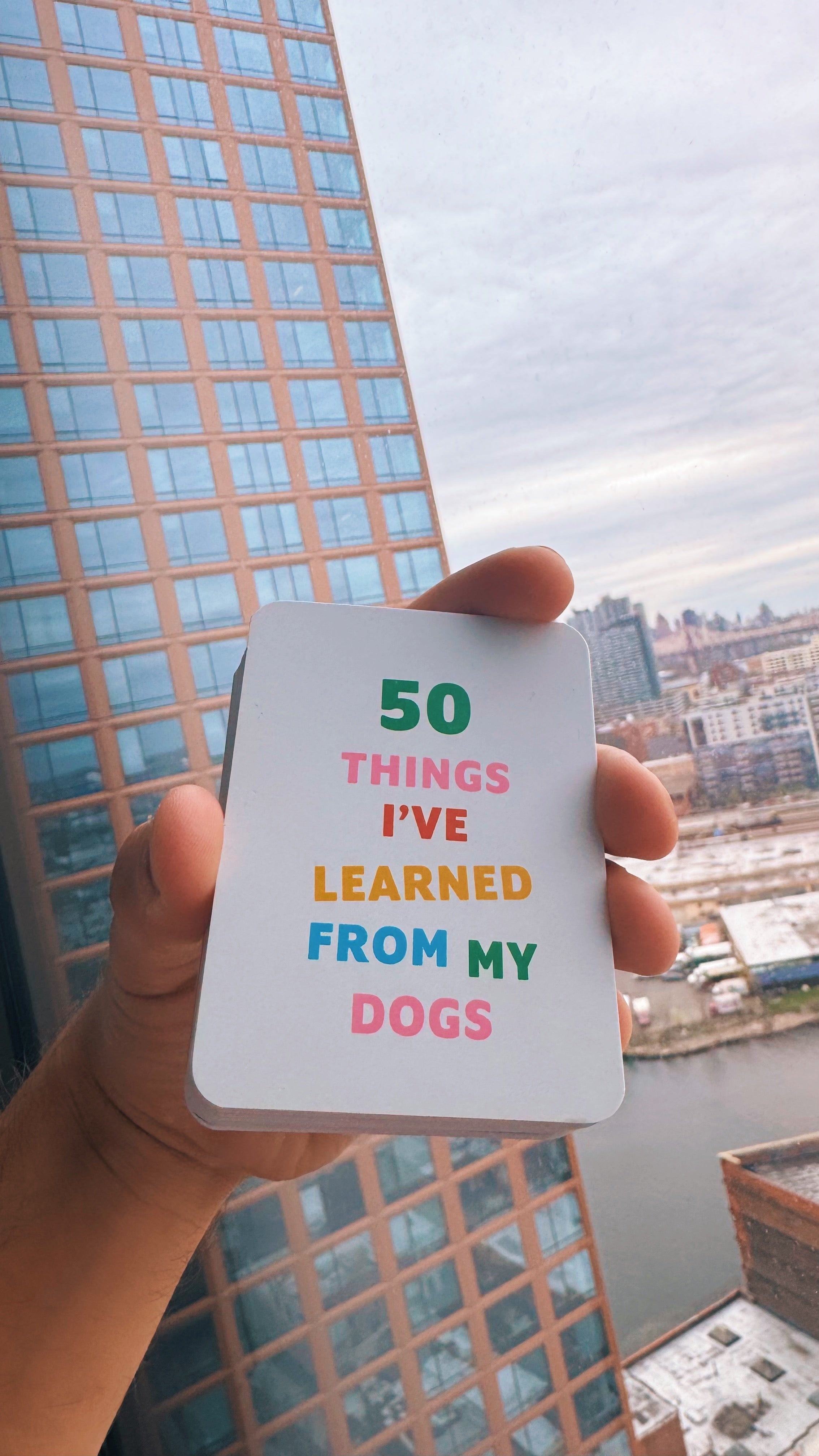 50 THINGS I'VE LEARNED FROM MY DOGS DECK