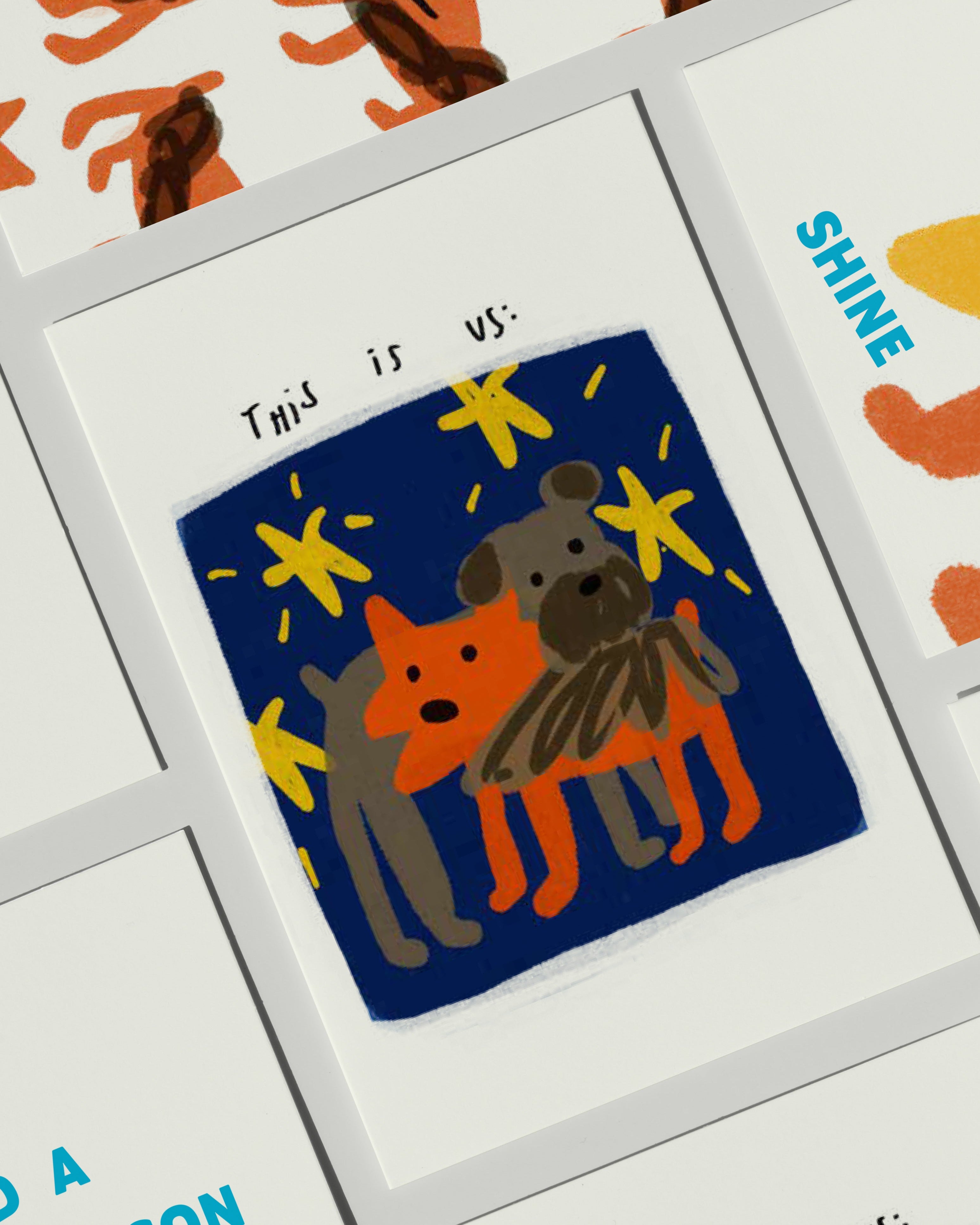 THIS IS US - Greting Card