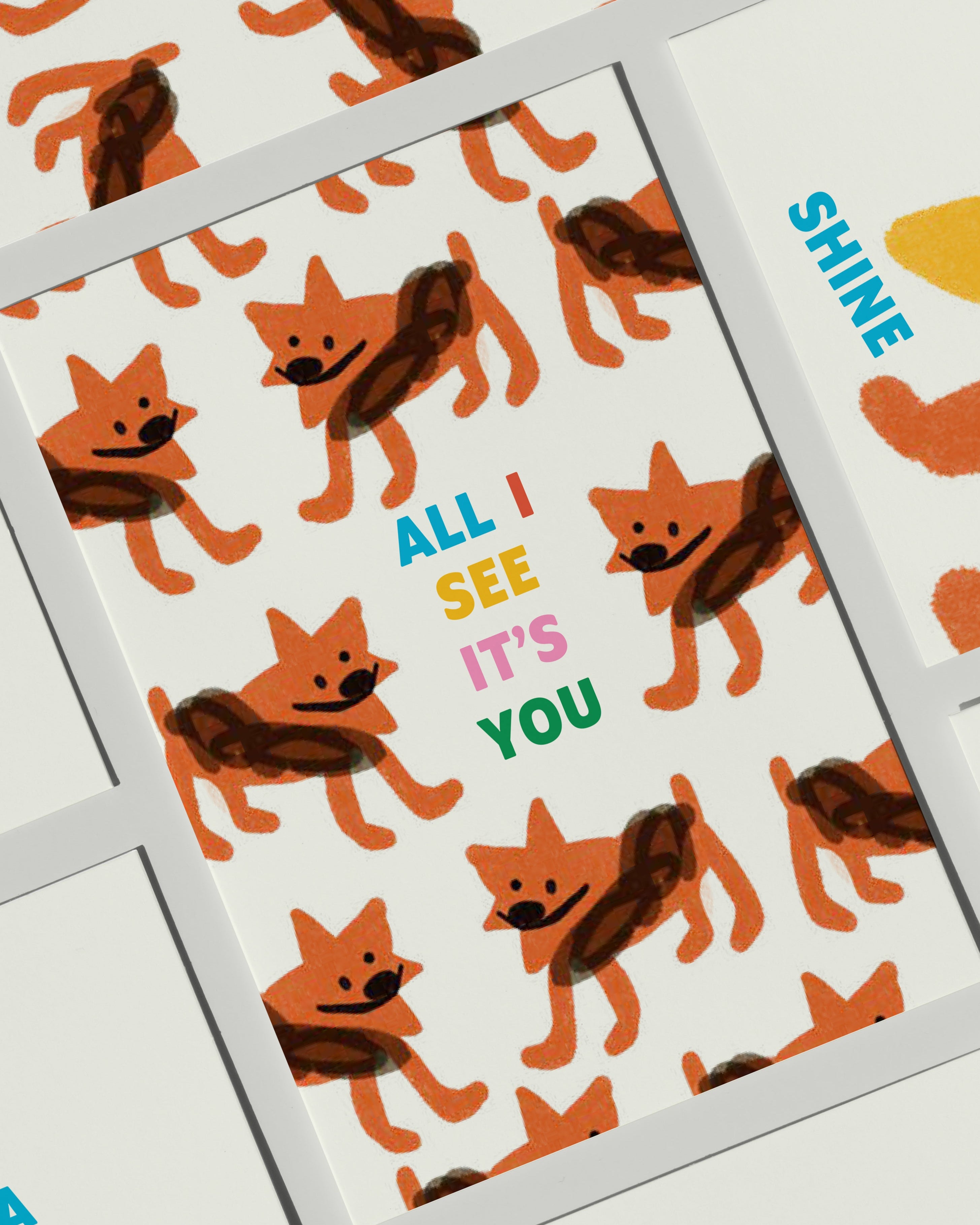 ALL I SEE - Greting Card